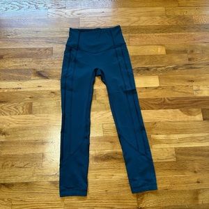 All the right places High rise crop 23”